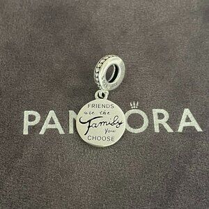 Pandora Friends Are Family Dangle Charm